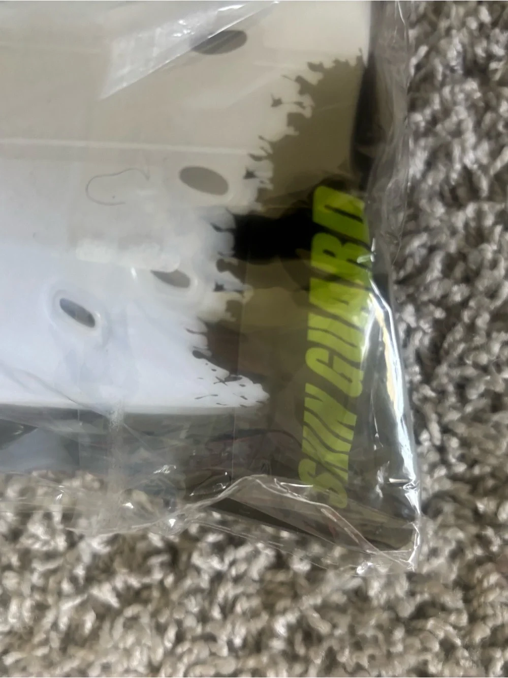 adidas Men White Shin Guards